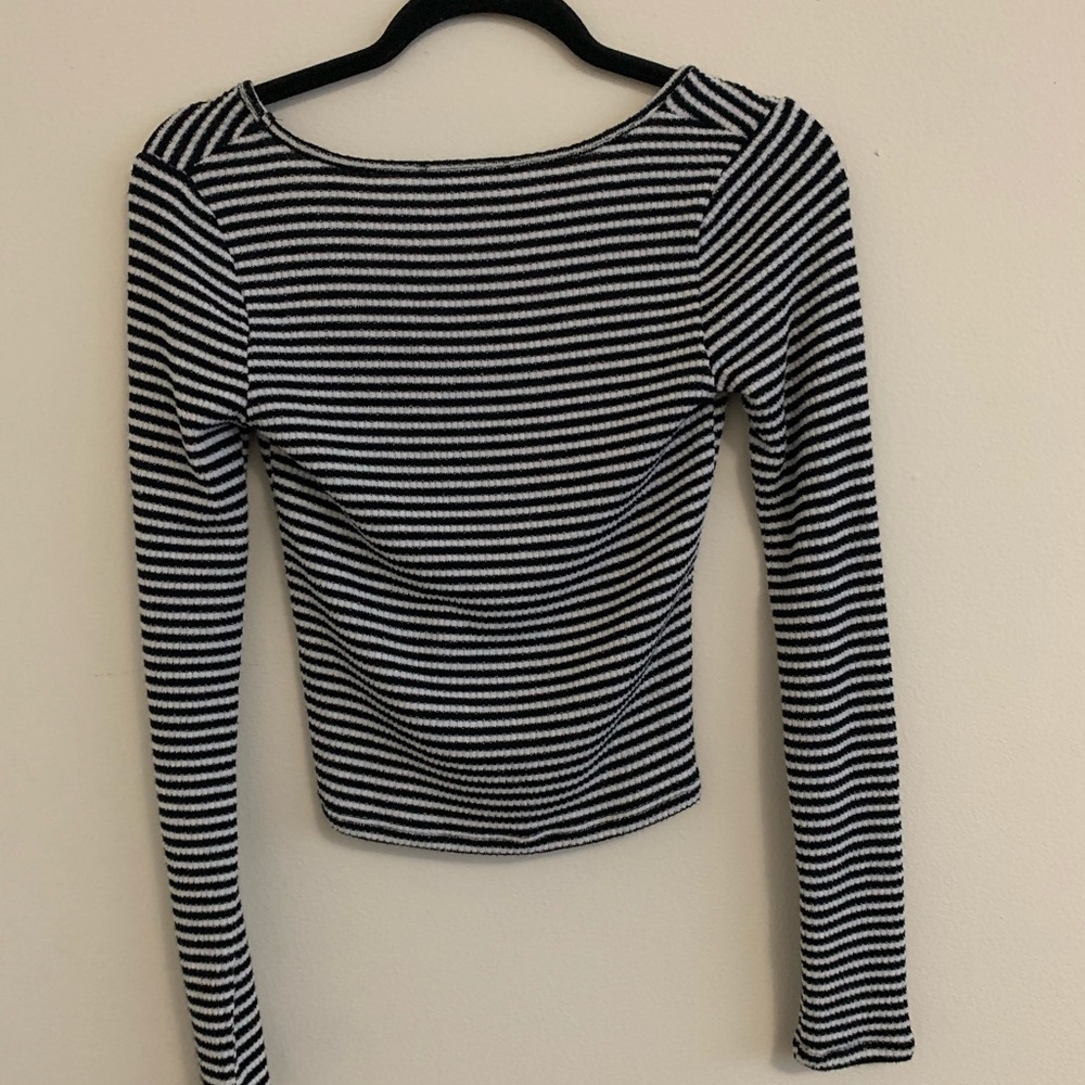 Longe sleeve crop top